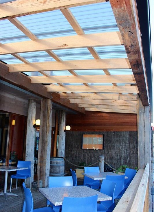 12 Rocks Covered Deck Area